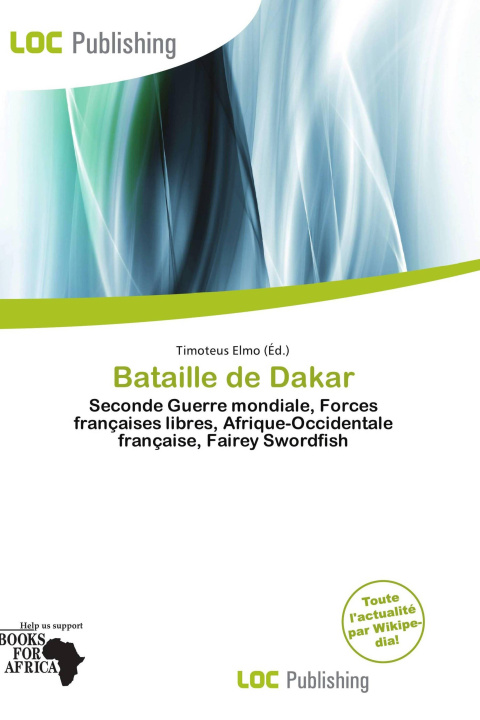 Buch Bataille de Dakar 