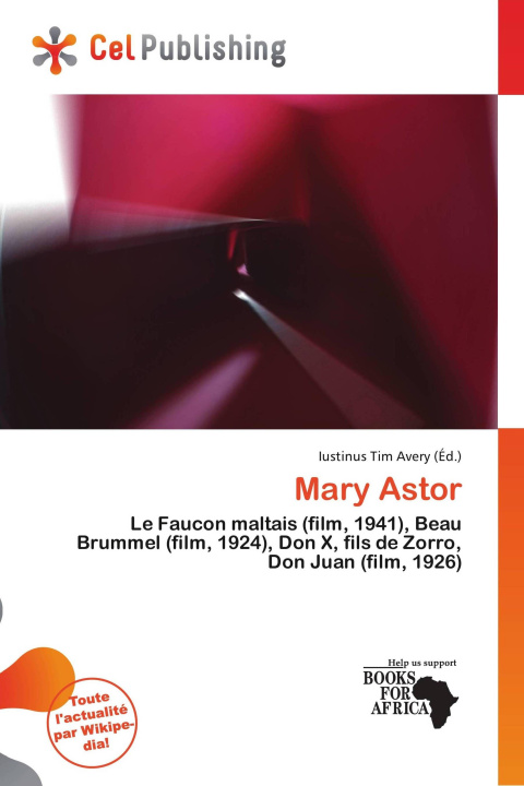 Книга Mary Astor 