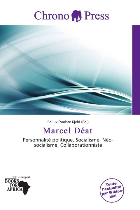 Libro Marcel Déat 