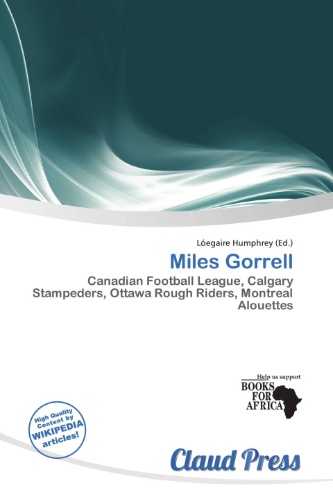 Kniha Miles Gorrell 