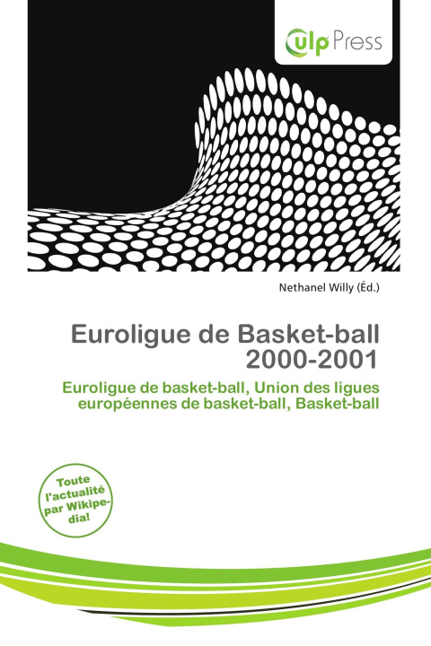 Kniha Euroligue de Basket-ball 2000-2001 
