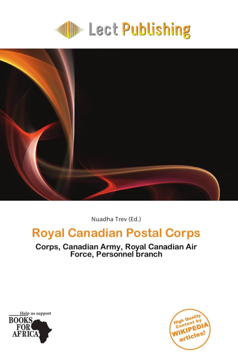 Książka Royal Canadian Postal Corps 