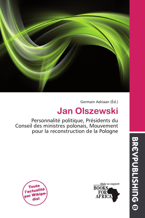 Boek Jan Olszewski 