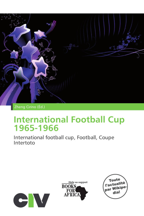 Libro International Football Cup 1965-1966 