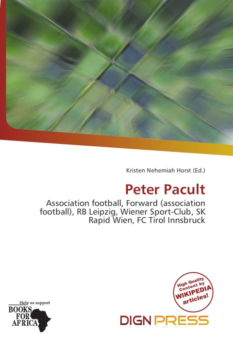 Libro Peter Pacult 