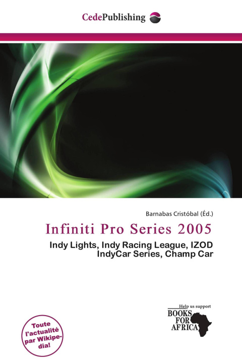 Knjiga Infiniti Pro Series 2005 