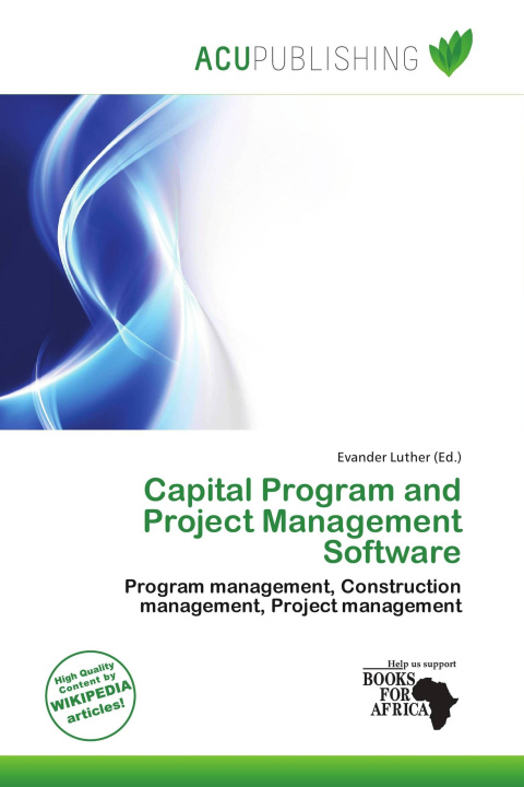Kniha Capital Program and Project Management Software 
