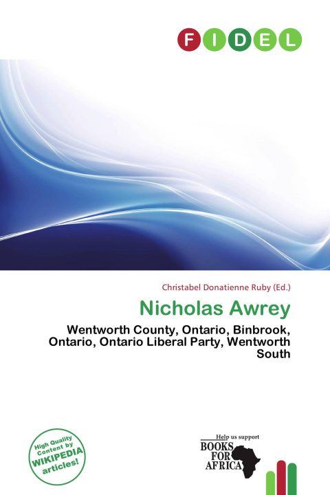 Книга Nicholas Awrey 