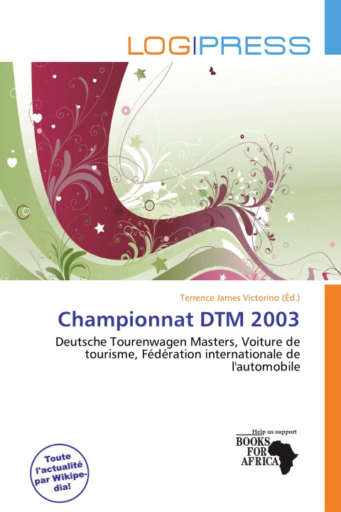 Könyv Championnat DTM 2003 