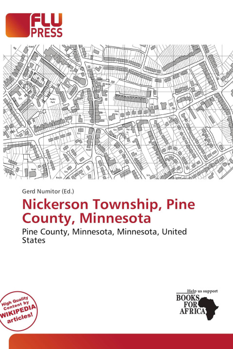 Carte Nickerson Township, Pine County, Minnesota 