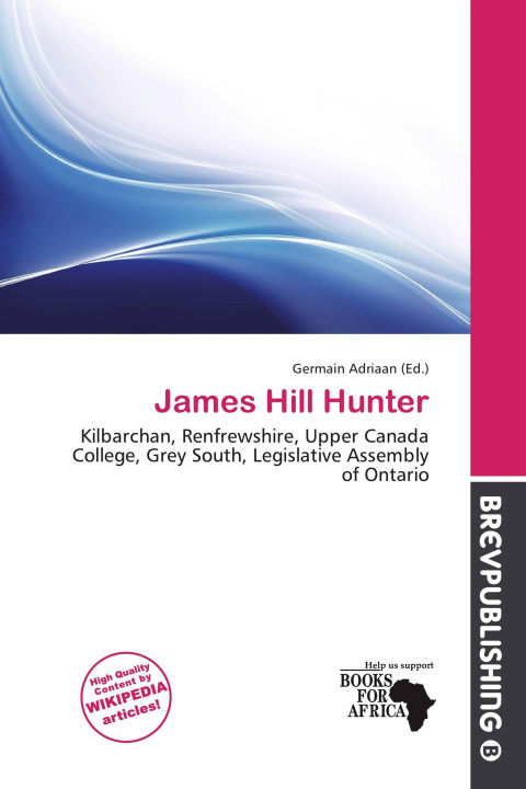 Boek James Hill Hunter 