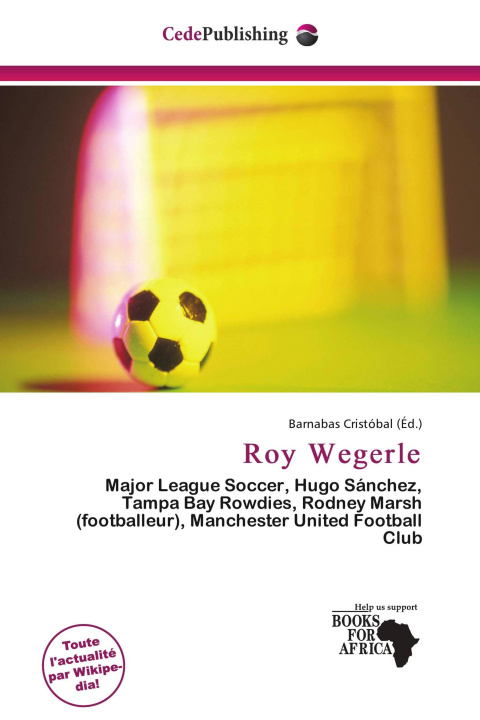 Livro Roy Wegerle 