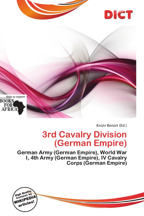 Książka 3rd Cavalry Division (German Empire) 