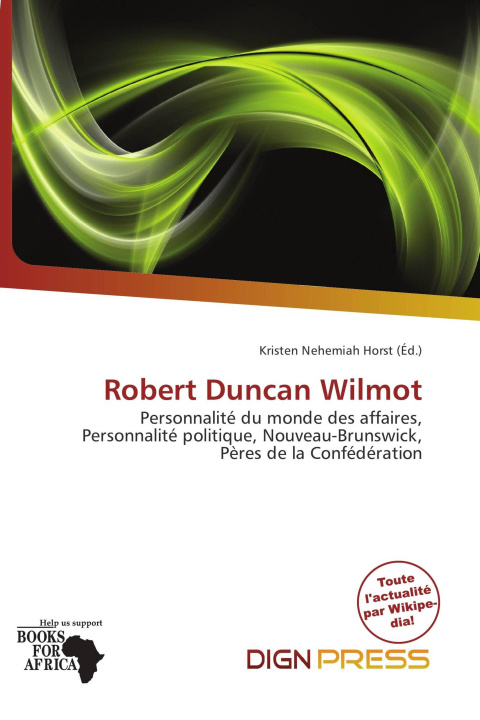 Könyv Robert Duncan Wilmot 
