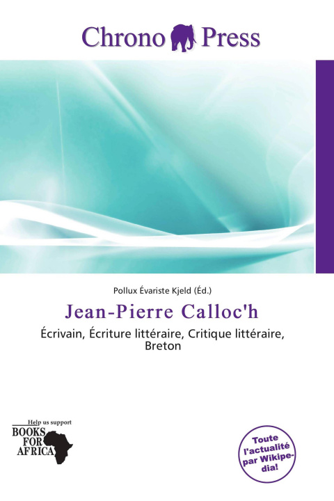 Könyv Jean-Pierre Calloc'h 