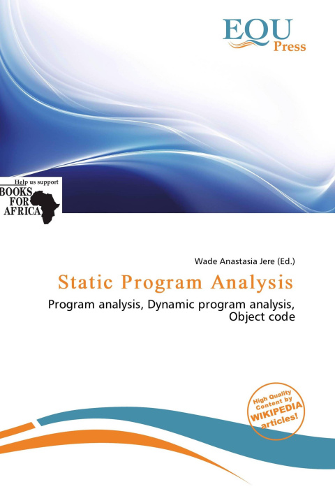 Kniha Static Program Analysis 