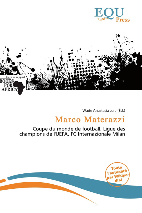 Libro Marco Materazzi 