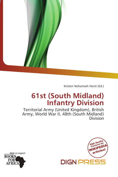 Książka 61st (South Midland) Infantry Division 