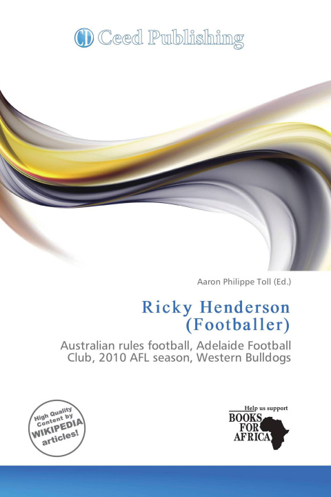Libro Ricky Henderson (Footballer) 