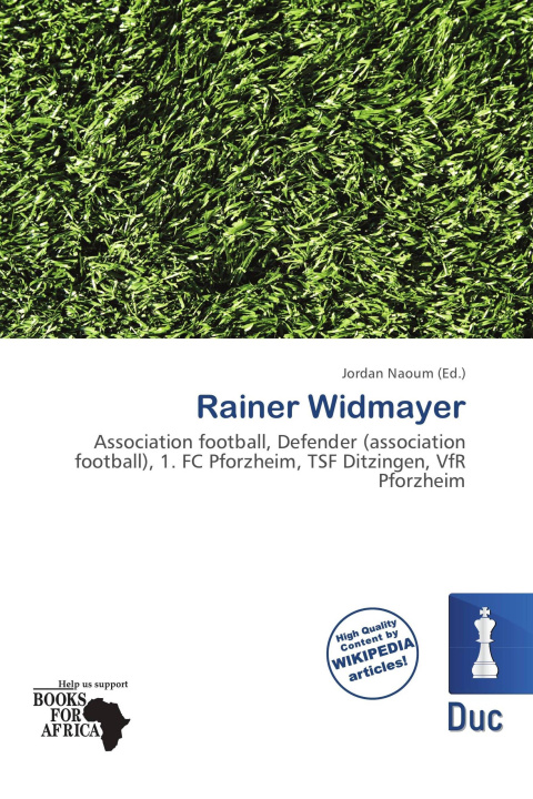 Livro Rainer Widmayer 