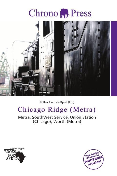 Könyv Chicago Ridge (Metra) 