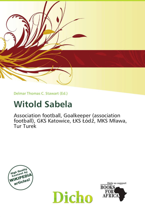 Kniha Witold Sabela 