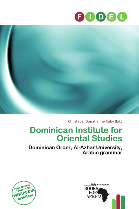 Kniha Dominican Institute for Oriental Studies 