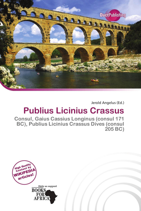 Könyv Publius Licinius Crassus 