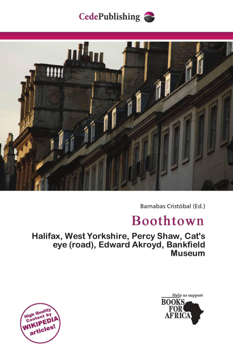 Kniha Boothtown 