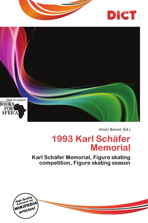 Libro 1993 Karl Schäfer Memorial 