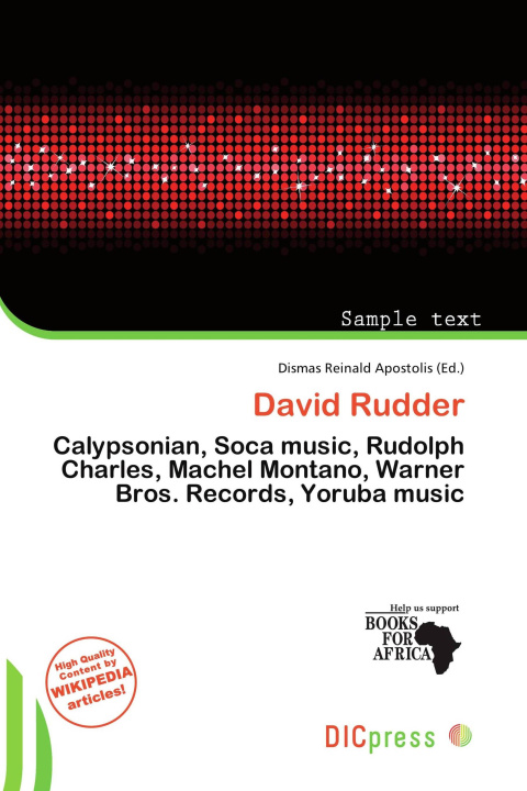 Buch David Rudder 