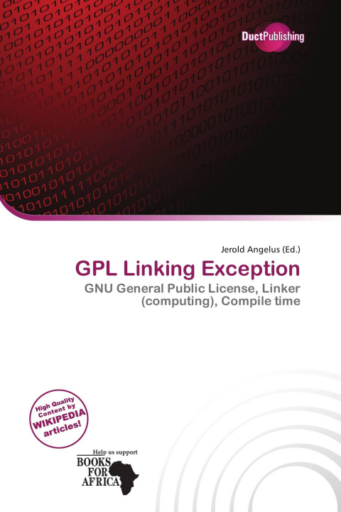 Livro GPL Linking Exception 
