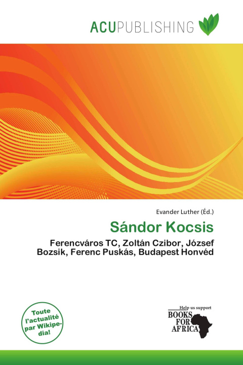 Książka Sándor Kocsis 