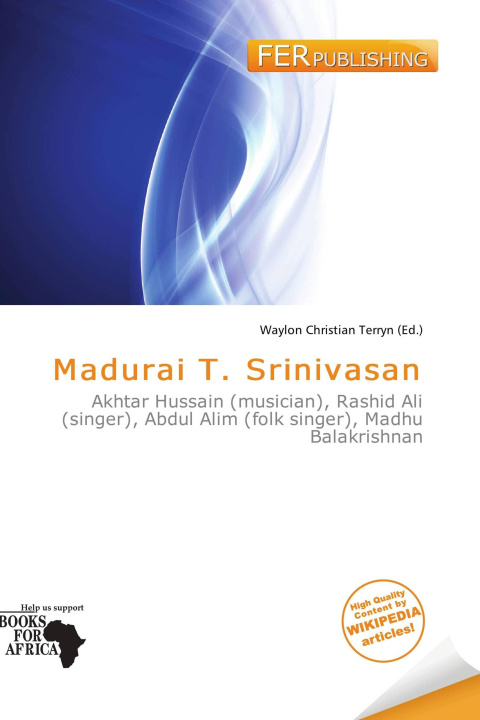 Книга Madurai T. Srinivasan 