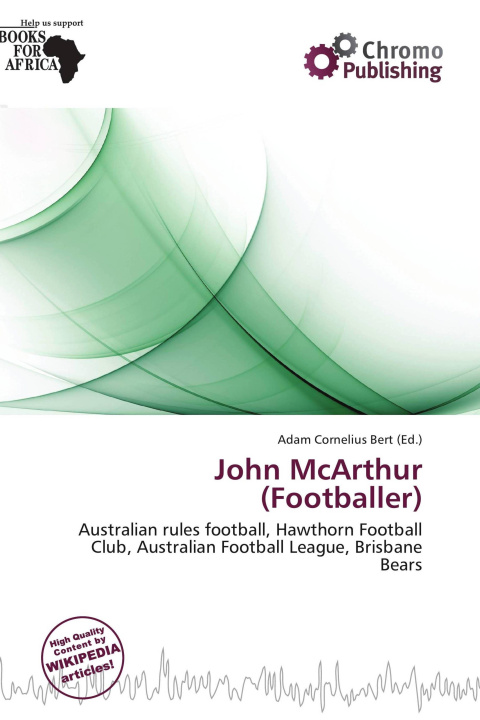 Knjiga John McArthur (Footballer) 