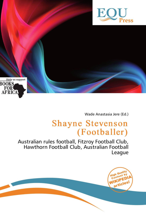 Knjiga Shayne Stevenson (Footballer) 