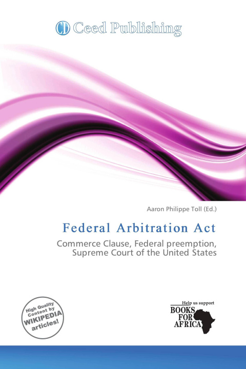 Boek Federal Arbitration Act 