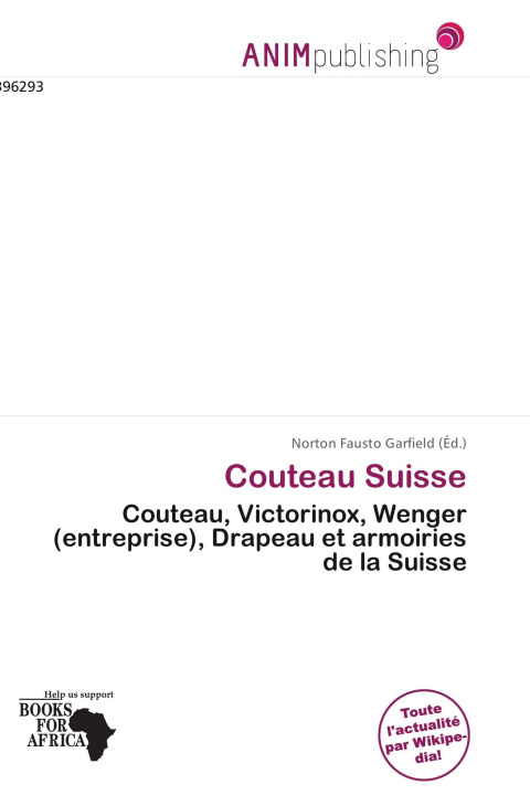 Книга Couteau Suisse 