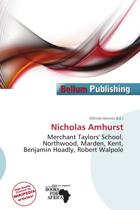 Carte Nicholas Amhurst 