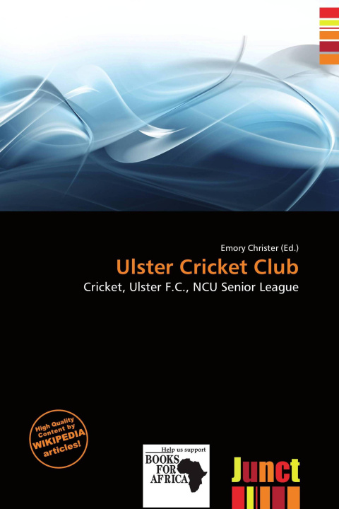Książka Ulster Cricket Club 