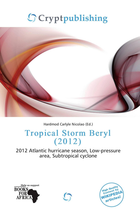 Carte Tropical Storm Beryl (2012) 