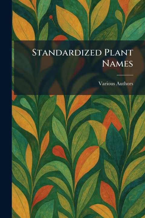 Książka Standardized Plant Names 
