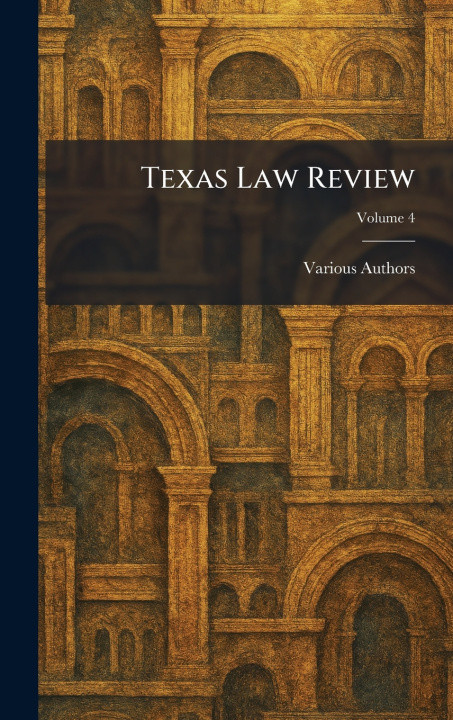 Livro Texas Law Review TEXAS REVIEW AUSTIN