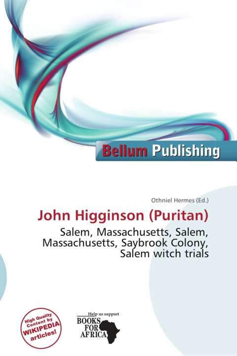 Book John Higginson (Puritan) 