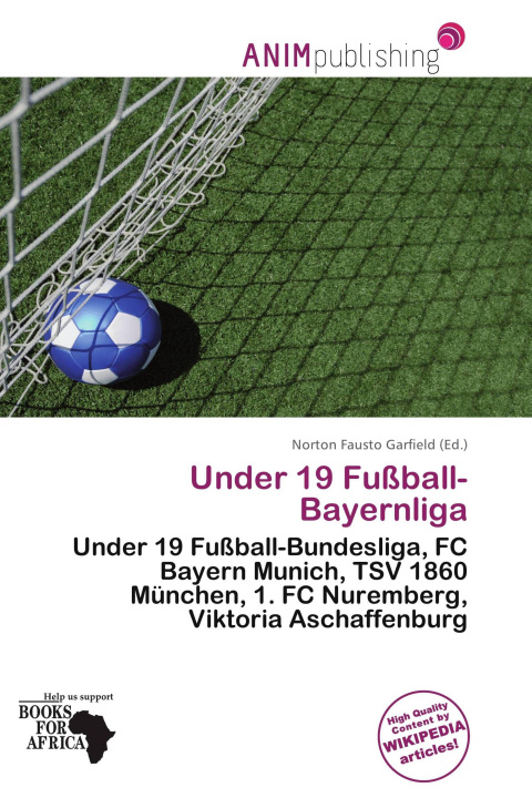 Kniha Under 19 Fußball-Bayernliga 