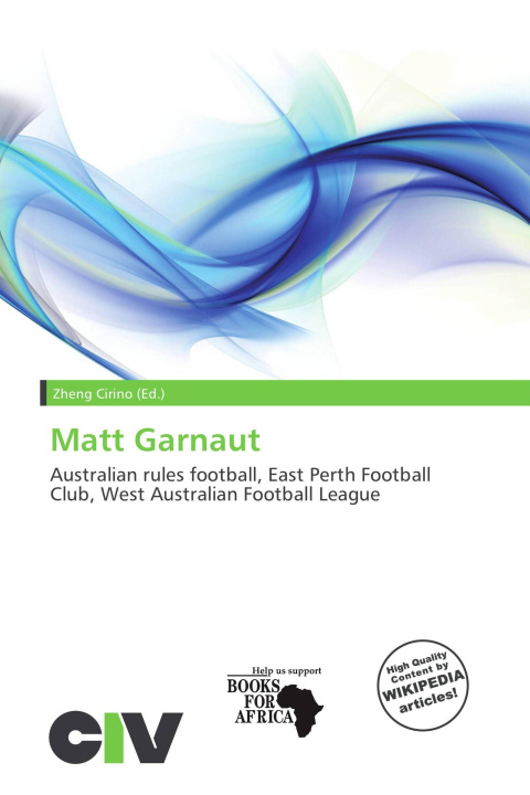 Boek Matt Garnaut 
