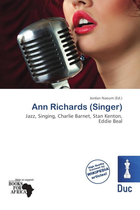 Kniha Ann Richards (Singer) 