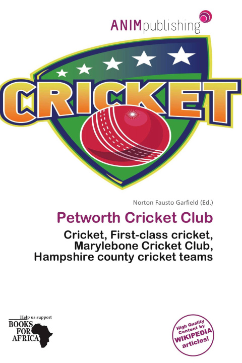Knjiga Petworth Cricket Club 