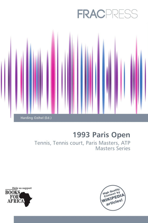 Libro 1993 Paris Open 