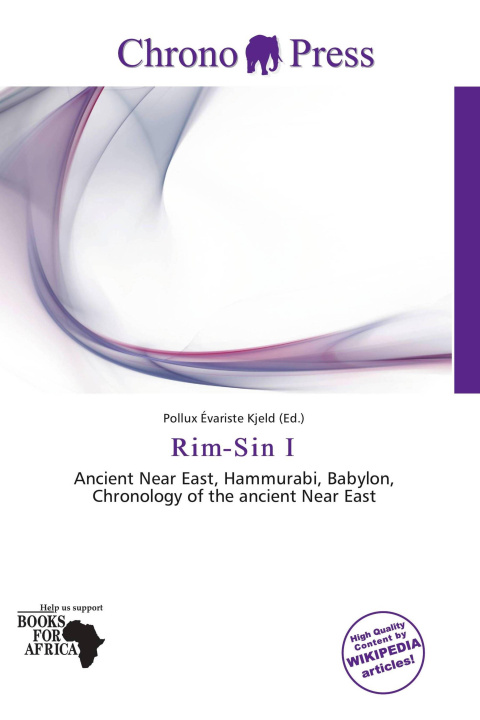Könyv Rim-Sin I 